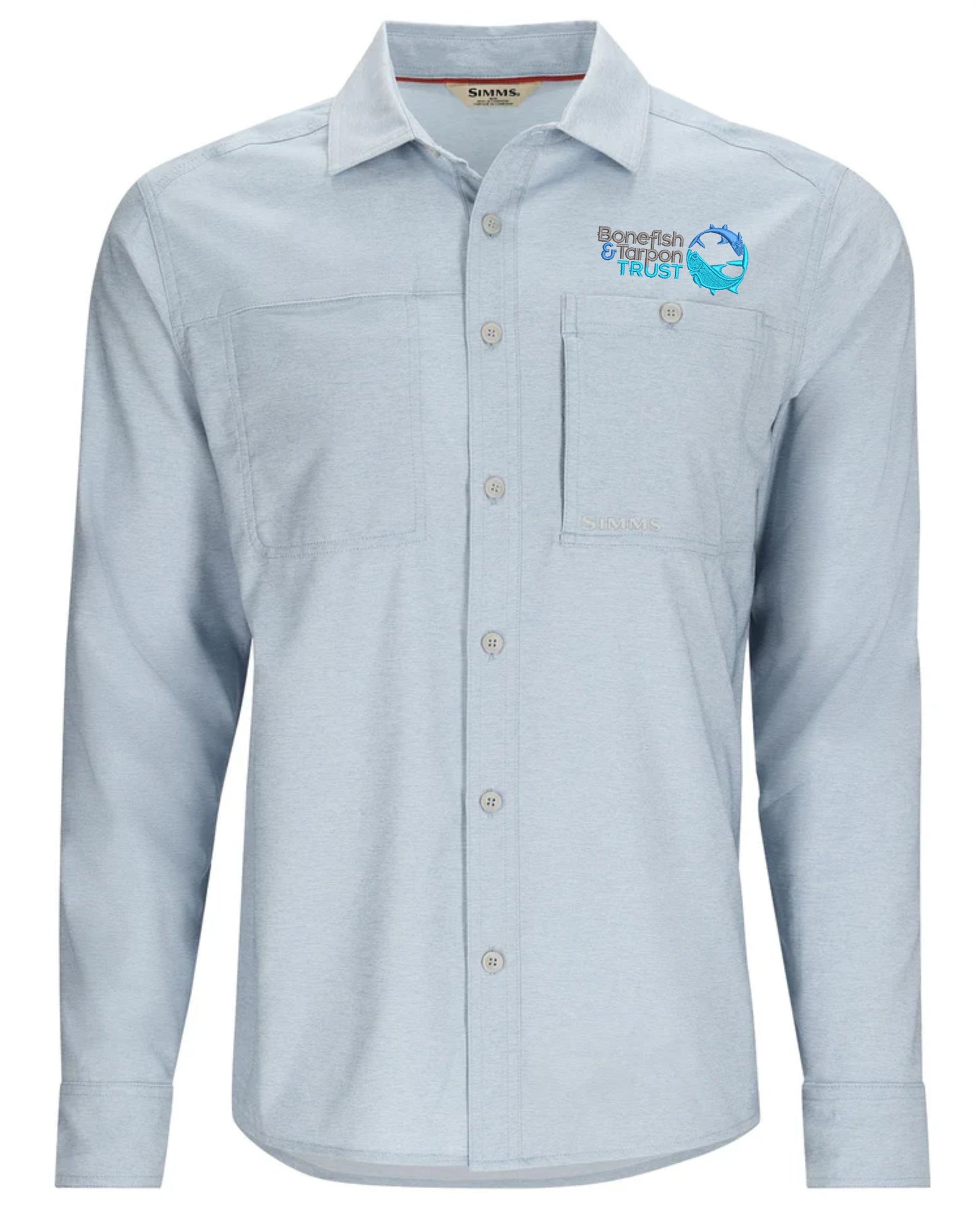 Men's Simms Challenger Shirt - Steel Blue