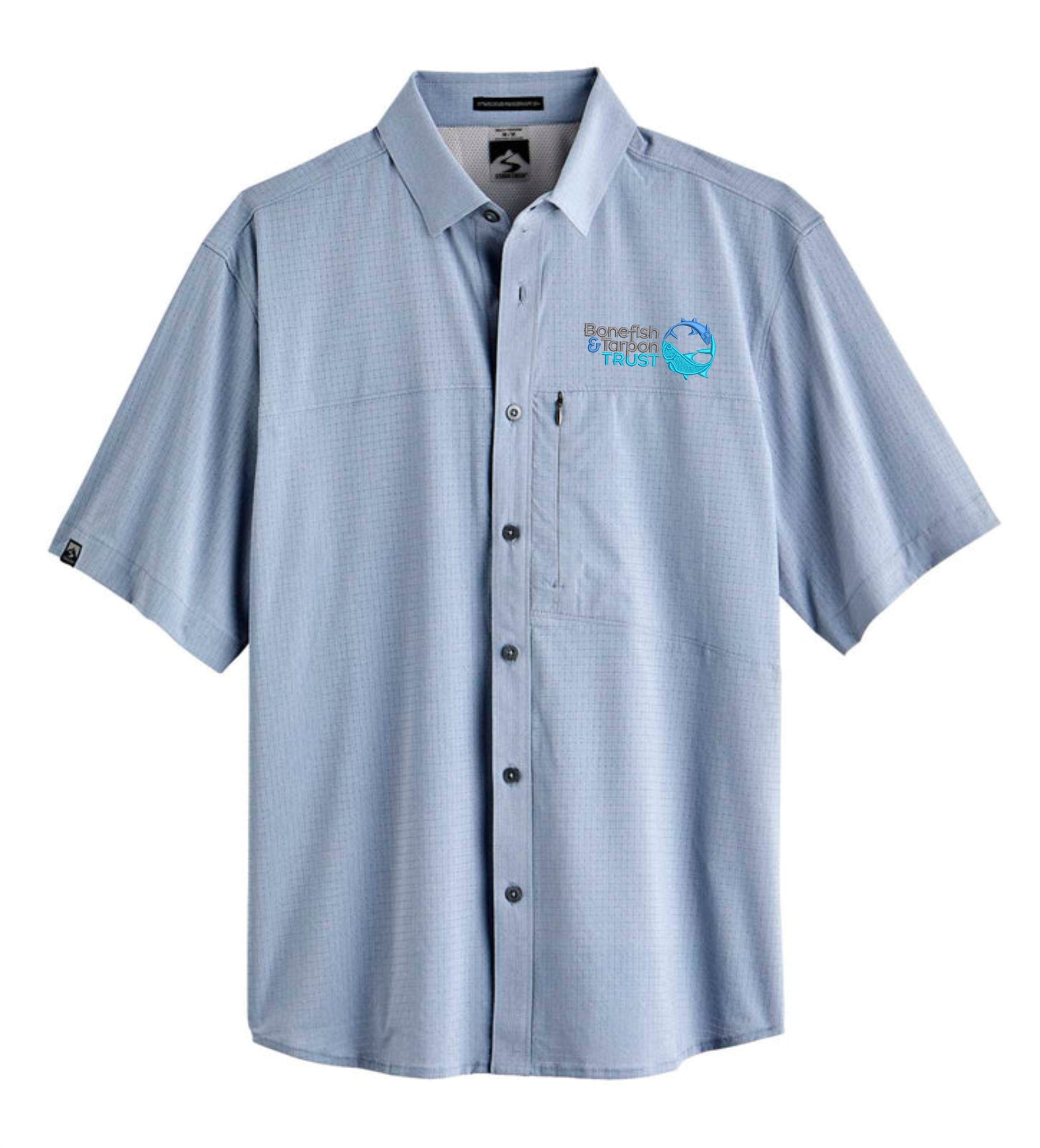 Men's Naturalist Short Sleeve Shirt - Blue Mist