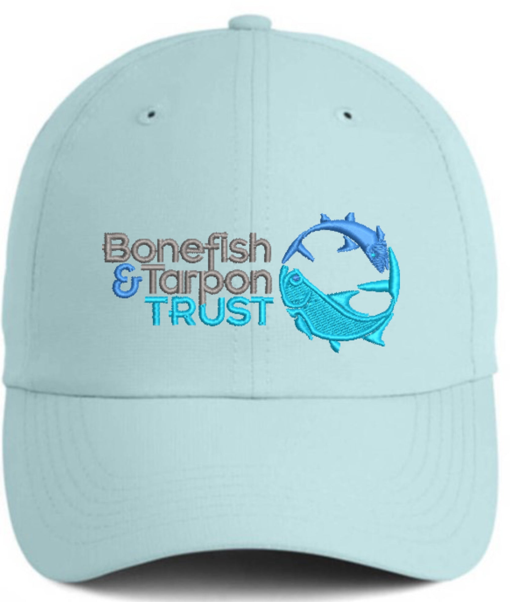 BTT Imperial Performance Cap X210P - Robin's Egg with BTT Logo