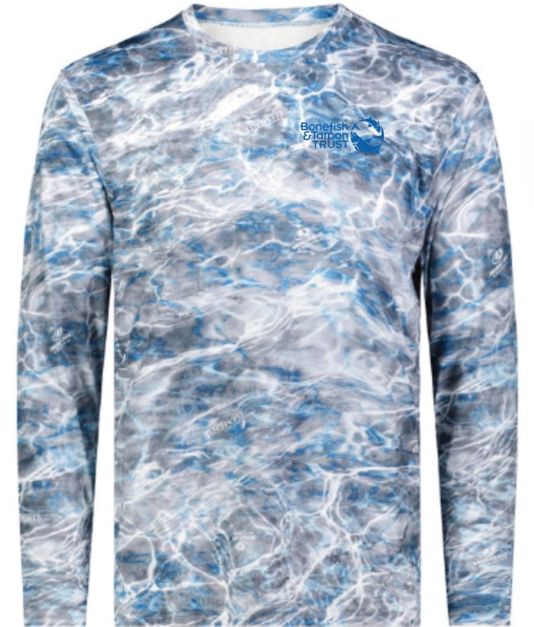 Holloway Mossy Oak Momentum Long Sleeve T-Shirt - Steelhead
