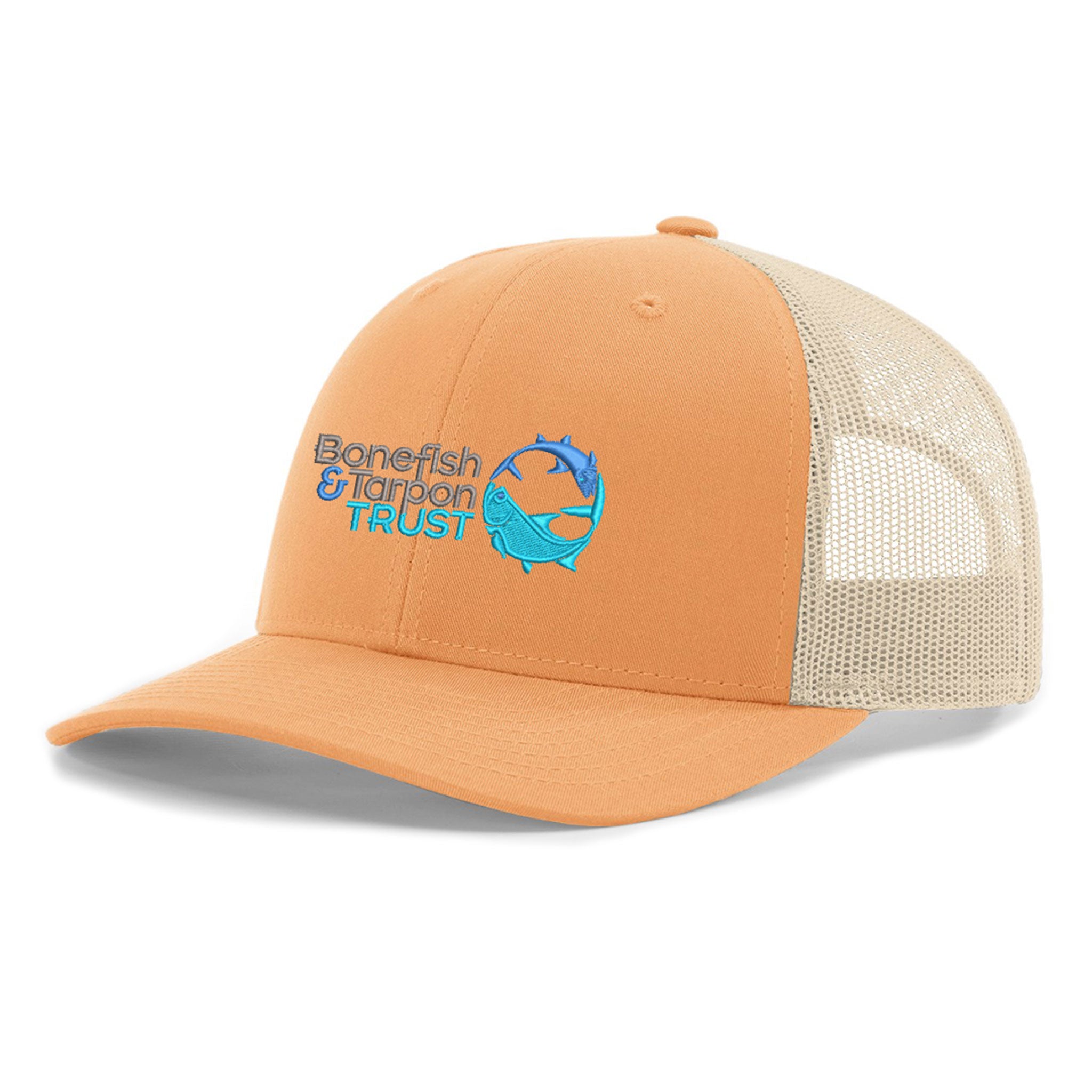 BTT Low Profile Trucker Cap - Peach/Birch