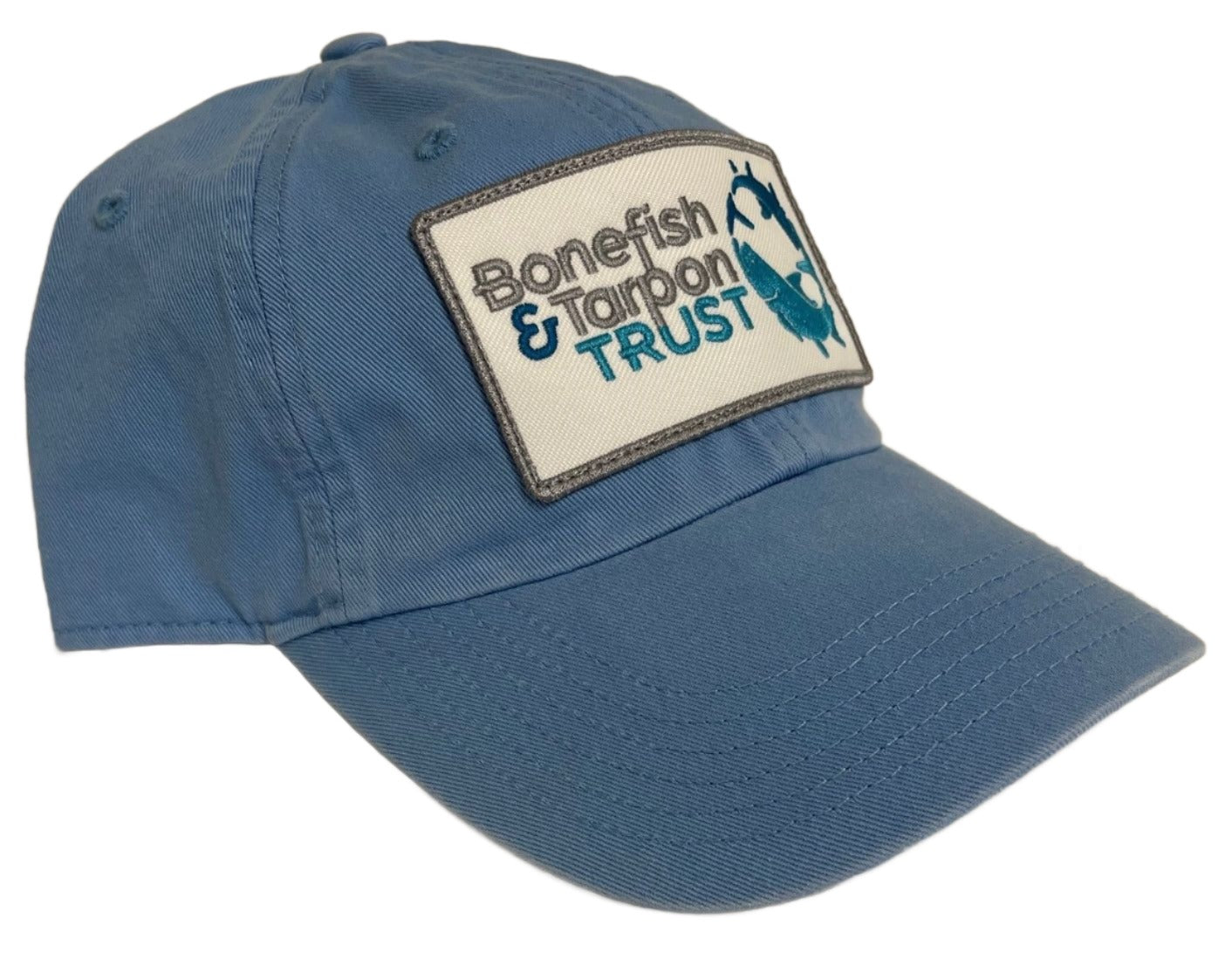 BTT Washed Patch Cap - Columbia Blue